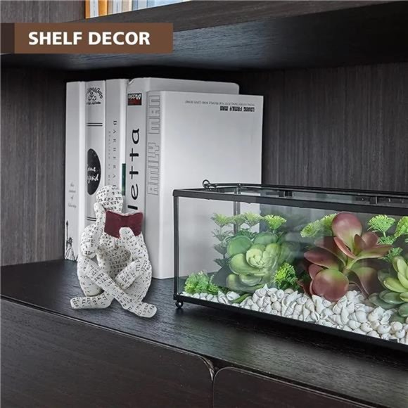 HomeDecor Pulp Reading Women Thinker Statue Aesthetic Sculpture RoomDecor Modern - Picture 6 of 6